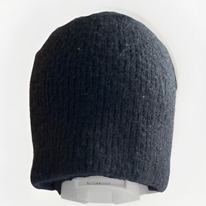 Vintage Cap Knit Watch Wool Black Beanie Military US Navy Hat 100% Wool St Regis